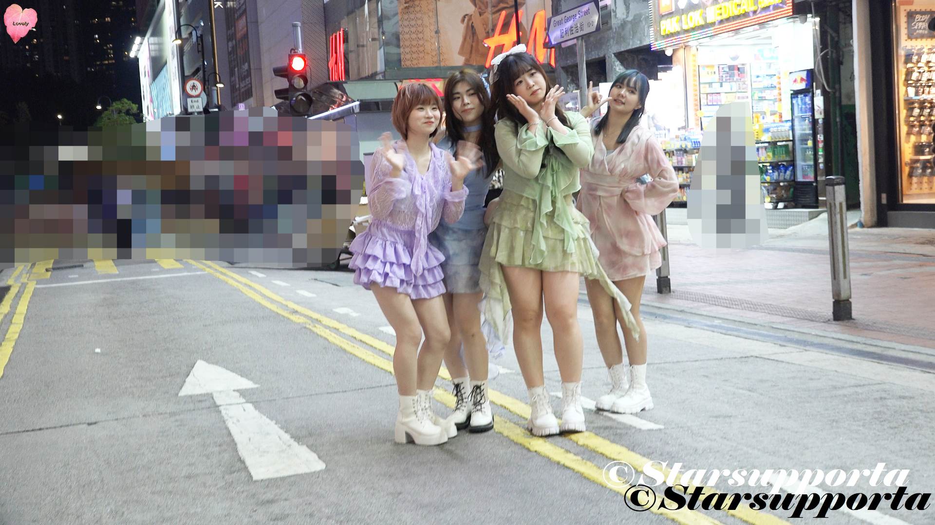 20260116 KPOP dance @ 香港銅鑼灣Casetify對出